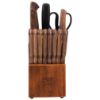 Picture of CHICAGO DIE CASTING 1134513 KNIFE SET SS/WOOD 15PC (EA)