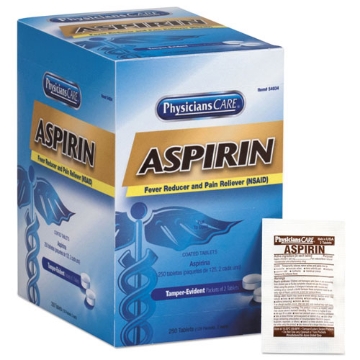 Picture of Aspirin Tablets, 250/Box