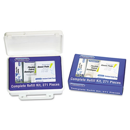Picture of Complete Care First Aid Kit Refill, 271 Pieces, Box