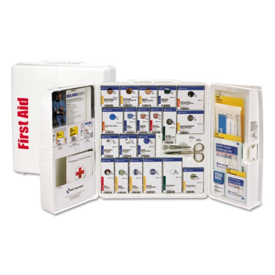 Picture of Ansi 2015 Smartcompliance General Business First Aid Station, 50 People, 202 Pieces, Plastic Case