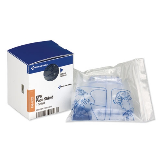 Picture of SmartCompliance CPR Face Shield and Breathing Barrier, Plastic, One Size Fits All