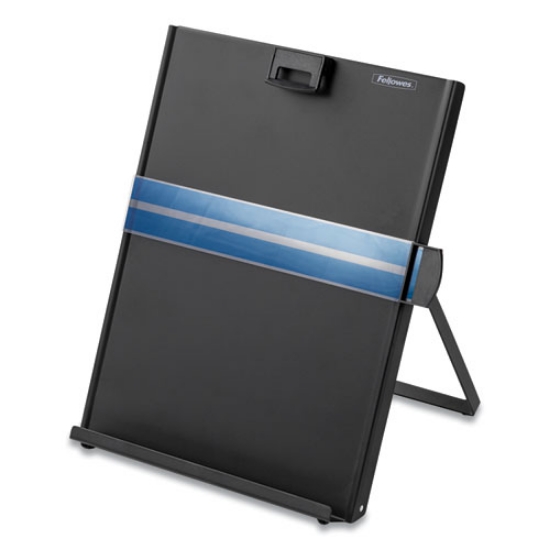 Picture of Metal Copyholder, 200 Sheet Capacity, Steel, Black