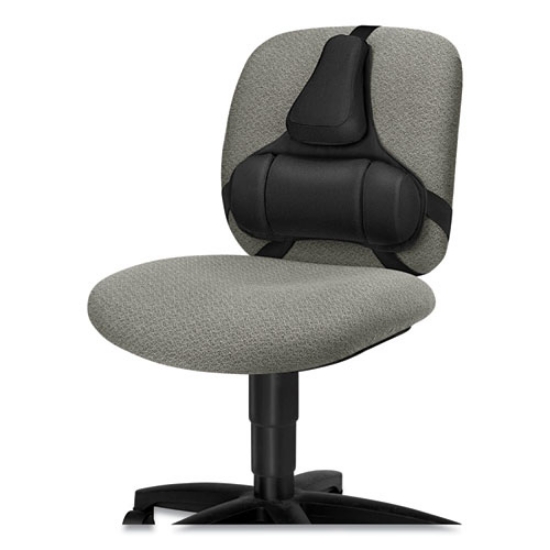 Picture of Professional Series Back Support With Microban Protection, 15 X 2 X 14.5, Black
