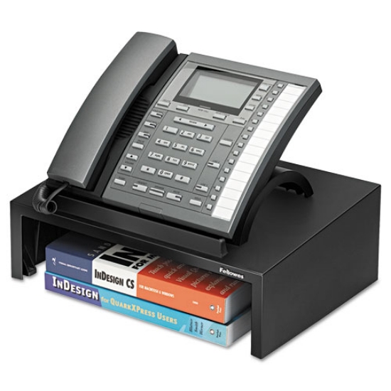 Picture of Designer SuitesT Telephone Stand, 13 x 9.13 x 4.38, Black Pearl