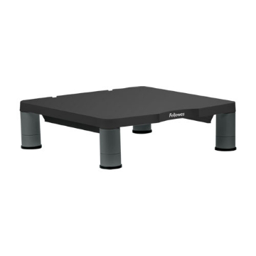 Picture of Standard Monitor Riser, 13.38" X 13.63" X 2" To 4", Graphite, Supports 60 Lbs