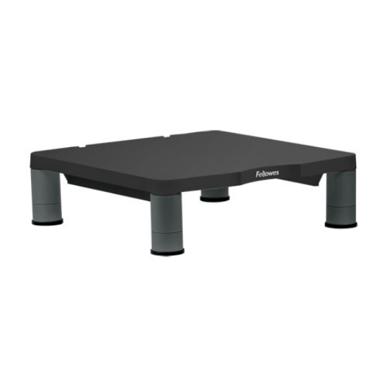 Picture of Standard Monitor Riser, 13.38" X 13.63" X 2" To 4", Graphite, Supports 60 Lbs