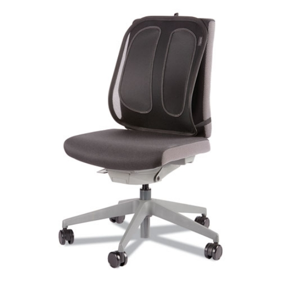 Picture of Office Suites Mesh Back Support, 17.3 X 5.56 X 20.18, Black