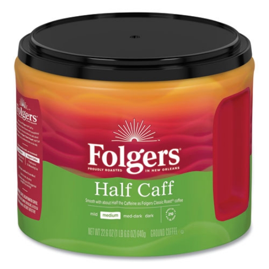 Picture of Coffee, Half Caff, 22.6 Oz Canister