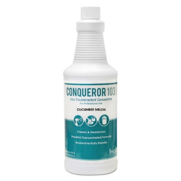 Picture of Bio Conqueror 105 Enzymatic Odor Counteractant Concentrate, Cucumber Melon, 1 Qt Bottle, 12/carton