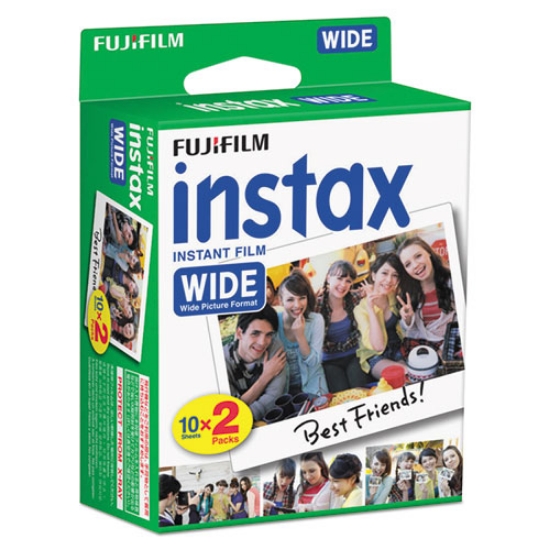 Picture of Instax Wide Film Twin Pack, 800 Asa, 20-Exposure Roll