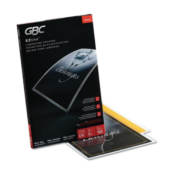 Picture of Ezuse Thermal Laminating Pouches, 3 Mil, 11.5" X 17.5", Gloss Clear, 100/box