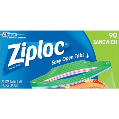 Picture of Ziploc 664545 BAG,SNDWCH,STOR,12X90CT (CT-12-BX)