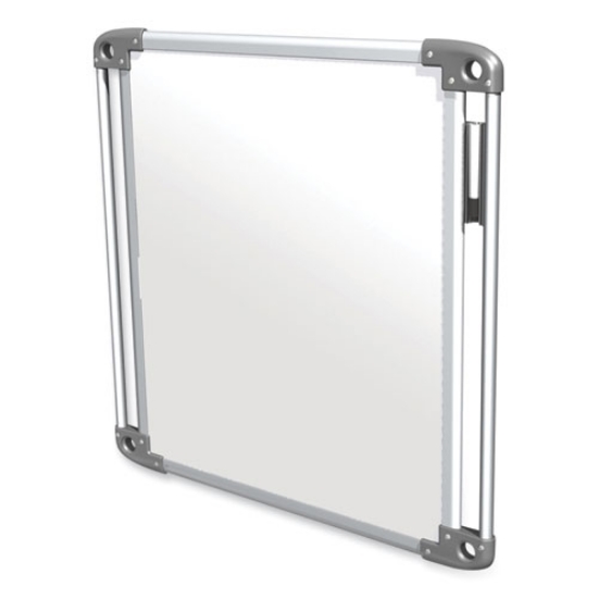 Picture of Nexus Double-Sided Portable Whiteboard Tablet, 27.88x27.88, White Surface, Satin Aluminum Frame, Ships in 7-10 Business Days