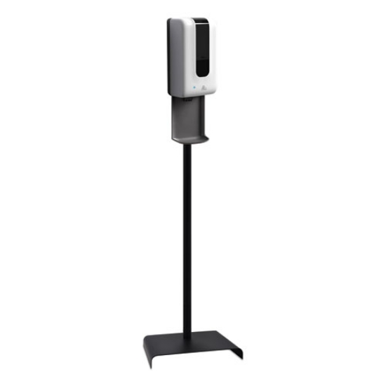 Picture of Automatic Hand Sanitizer Dispenser With Floor Stand And Tray, 1,200 Ml, 13 X 11.4 X 51.63, White/gray