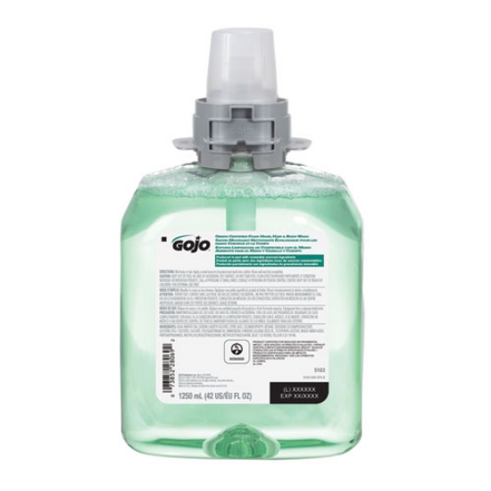 Picture of Green Certified Foam Hair And Body Wash, Cucumber Melon, 1,250 Ml Refill, 4/carton