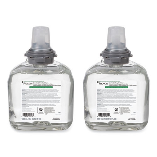 Picture of Green Certified Foam Hand Cleaner, Fragrance-Free, 1,200 Ml Refill, 2/carton