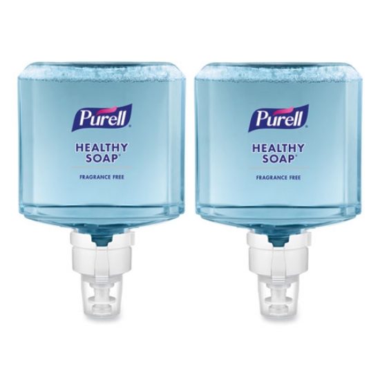 Picture of HEALTHY SOAP Gentle and Free Foam, For ES8 Dispensers, Fragrance-Free, 1,200 mL, 2/Carton