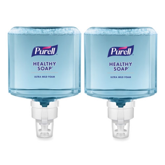 Picture of HEALTHCARE HEALTHY SOAP ULTRA MILD FOAM REFILL FOR ES8 DISPENSERS, CLEAN, 1,200 ML, 2/CARTON