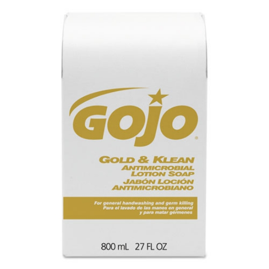 Picture of Gold And Klean Lotion Soap Bag-In-Box Dispenser Refill, Floral Balsam, 800 Ml