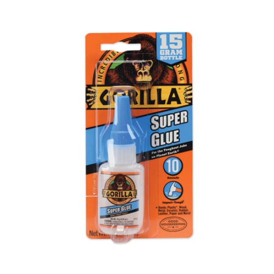 Picture of Super Glue, 0.53 Oz, Dries Clear