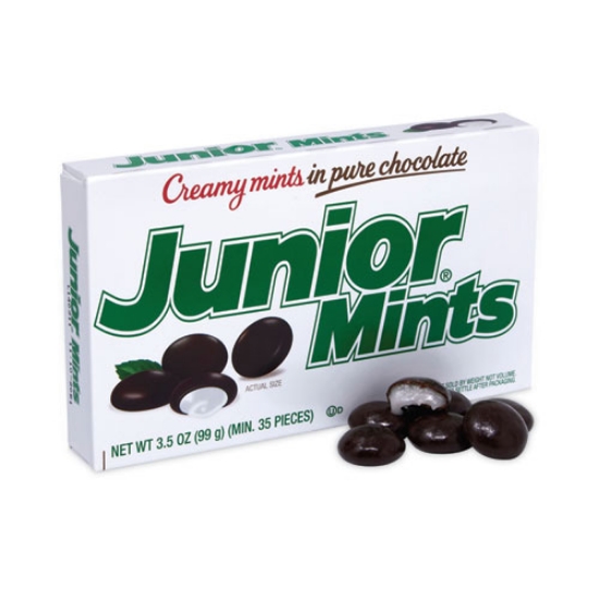 Picture of Theater Box, Dark Chocolate Mint, 3.5 oz Box, 12/Carton, Ships in 1-3 Business Days