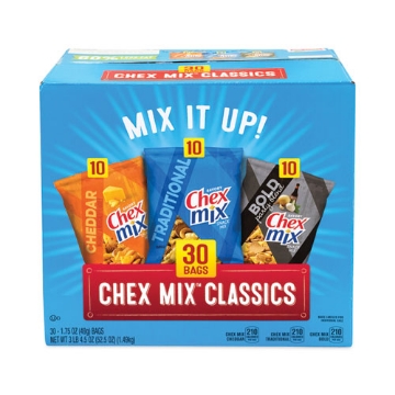 Picture of Varieties, Assorted Flavors, 1.75 oz Pack, 30 Packs/Carton, Ships in 1-3 Business Days