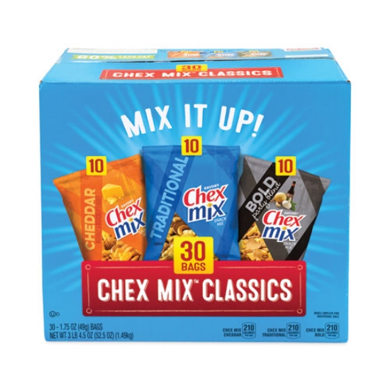 Picture of Varieties, Assorted Flavors, 1.75 oz Pack, 30 Packs/Carton, Ships in 1-3 Business Days