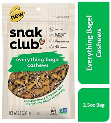 Picture of CENTURY SNACKS LLC 1721173 CASHEWS EVYTHG BGL 2.5OZ (PK-6-EA)