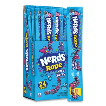 Picture of Nerds Rope Candy, Berry, 0.92 oz Bag, 24/Carton, Ships in 1-3 Business Days