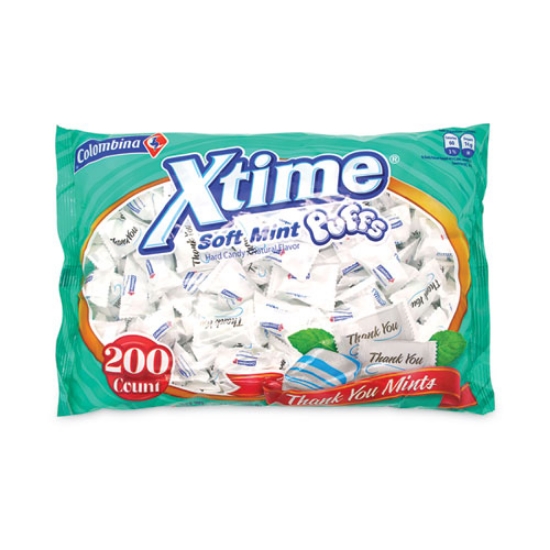 Picture of Thank You Soft Mint Puffs, 200 Individually Wrapped Pieces, 37.4 Oz Bag, Ships In 1-3 Business Days