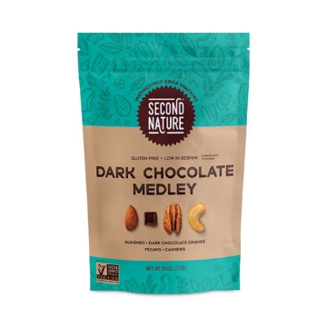 Picture of Dark Chocolate Medley Trail Mix, 26 Oz Resealable Pouch, Ships In 1-3 Business Days