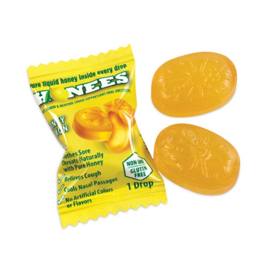 Picture of Cough Drops, Honey-Lemon, 20 per Bag, 6 Bags/Pack, Ships in 1-3 Business Days