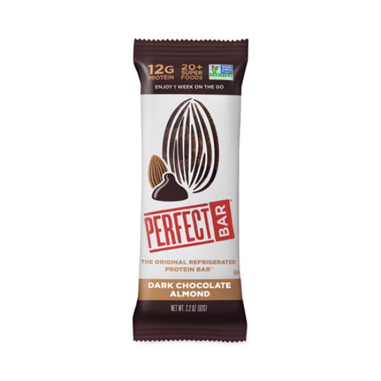 Picture of Refrigerated Protein Bar, Dark Chocolate Almond, 2.2 oz Bar, 16/Carton, Ships in 1-3 Business Days