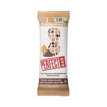 Picture of Refrigerated Protein Bar, Dark Chocolate Peanut Butter with Sea Salt, 2.3 oz Bar, 16/Carton, Ships in 1-3 Business Days