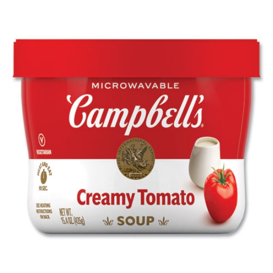Picture of Creamy Tomato Bowl, Tomato, 15.4 oz, 8/Carton, Ships in 1-3 Business Days