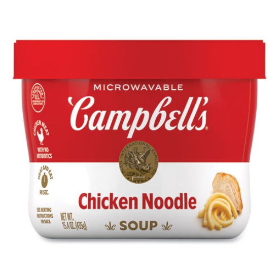 Picture of Chicken Noodle, 15.4 oz Bowl, 8/Carton, Ships in 1-3 Business Days