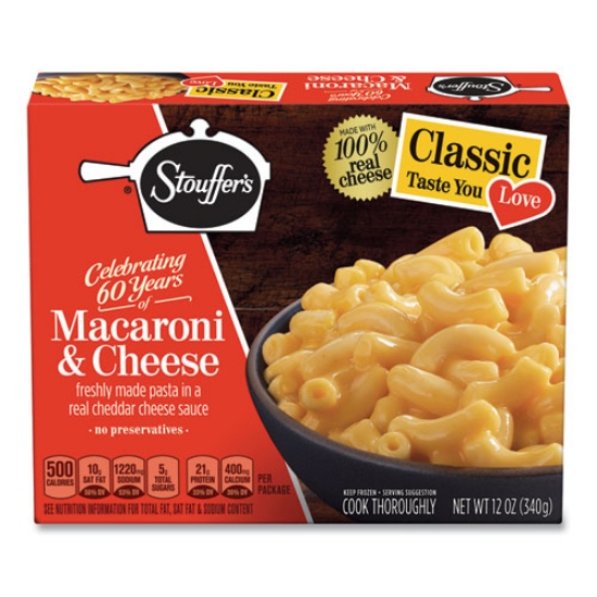 Picture of Classics Macaroni And Cheese Meal, 12 Oz Box, 6 Boxes/pack, Ships In 1-3 Business Days