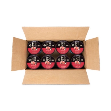Picture of Nature's Hyper-Chilled Strawberries In White And Milk Chocolate, 5 Oz Cup, 8/carton, Ships In 1-3 Business Days