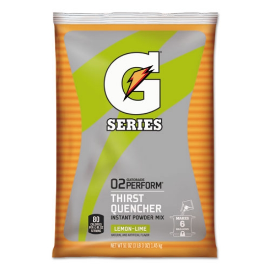 Picture of Original Powdered Drink Mix, Lemon-Lime, 51oz Packets, 14/carton