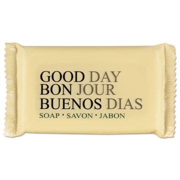 Picture of Amenity Bar Soap, Pleasant Scent, # 1 1/2 Individually Wrapped Bar, 500/carton