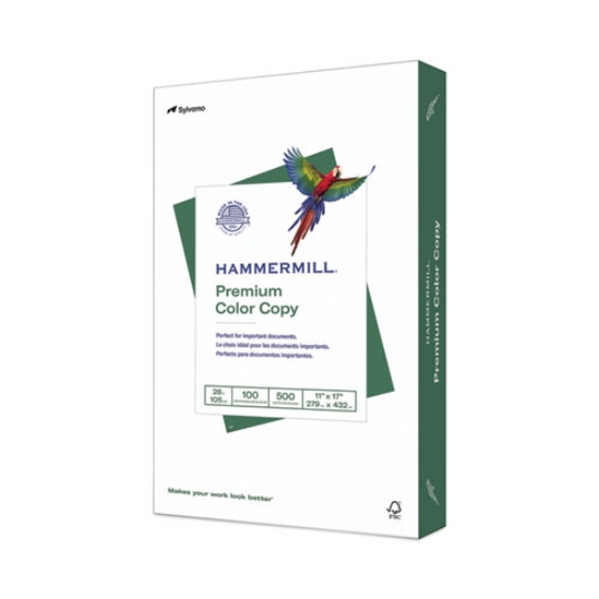 Picture of Premium Color Copy Print Paper, 100 Bright, 28 lb Bond Weight, 11 x 17, Photo White, 500/Ream