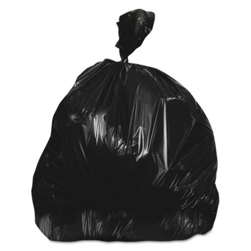 Picture of Low-Density Can Liners, 12-16 Gal, 0.90 Mil, 24 x 32, Black, 500/Carton
