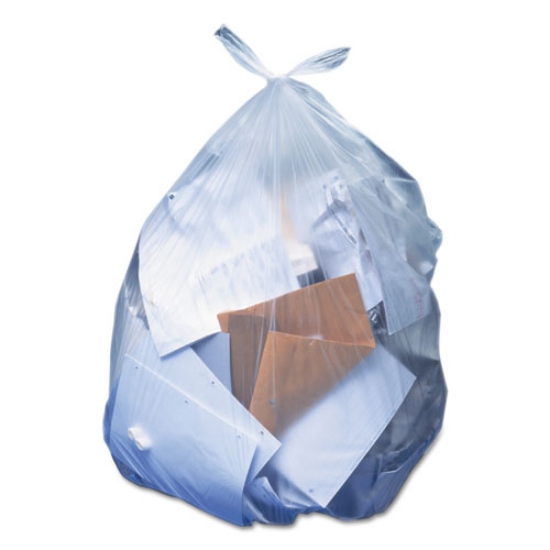 Picture of Linear Low-Density Can Liners, 33 Gal, 0.65 Mil, 30" X 39", Clear, 250/carton