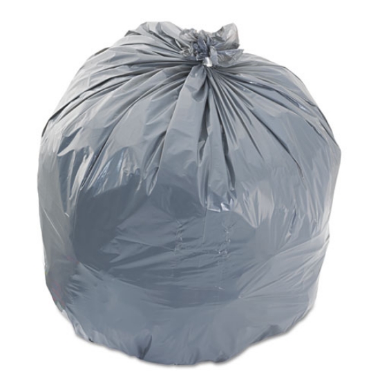 Picture of Low-Density Can Liners, 33 Gal, 1.1 Mil, 33 X 39, Gray, 250/carton