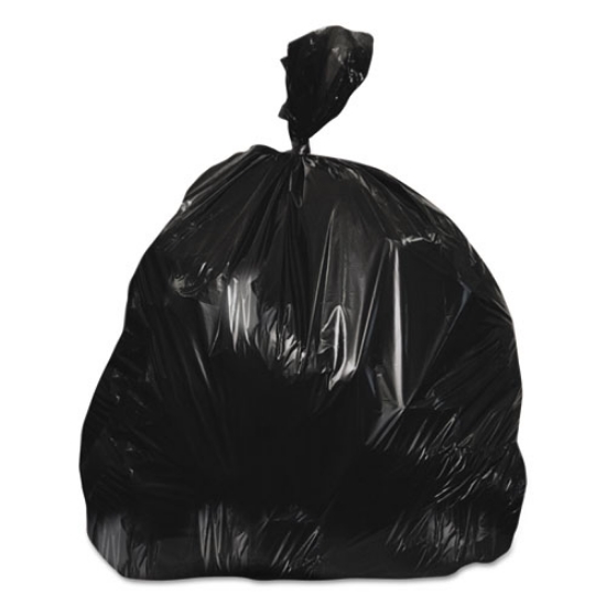 Picture of Linear Low-Density Can Liners, 30 Gal, 1.3 Mil, 30" X 36", Black, 200/carton