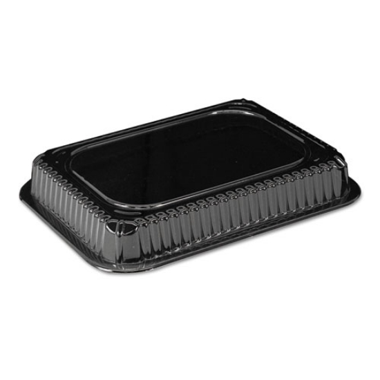 Picture of PLASTIC DOME LIDS, FITS 1 LB OBLONG PAN, CLEAR, 1,000/CARTON