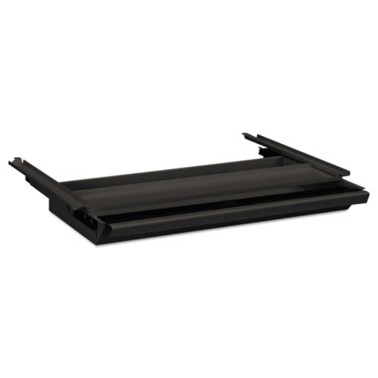 Picture of CENTER DRAWER WITH CORE REMOVABLE LOCKS, METAL, 24.75W X 14.75D X 3H, CHARCOAL
