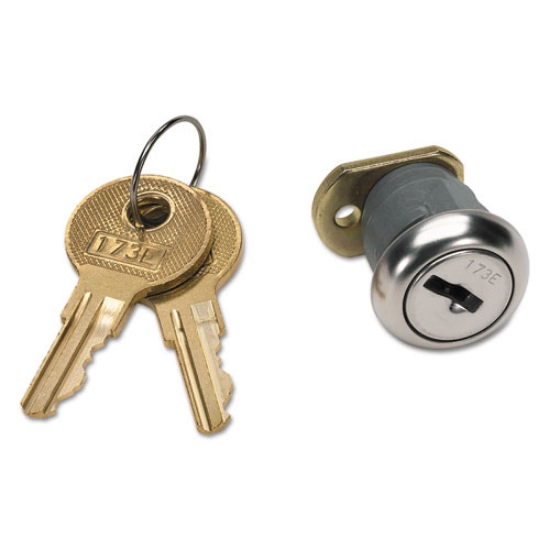 Picture of Vertical File Lock Kit For Hon Locking Vertical File Cabinets And Pedestals, Chrome