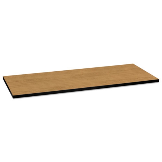 Picture of Huddle Multipurpose Rectangular Top, 60w X 24d, Harvest/black