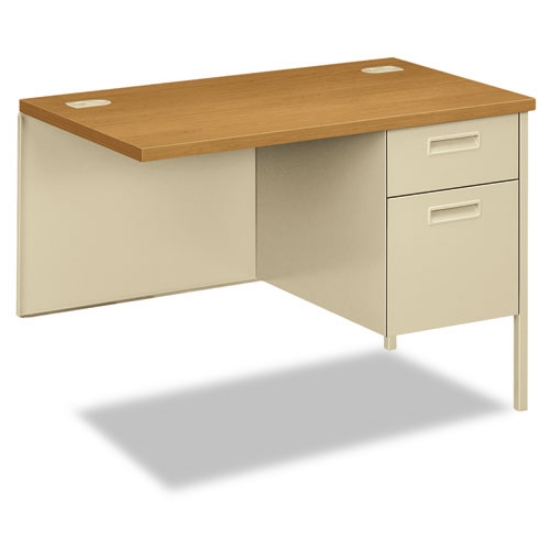 Picture of METRO CLASSIC SERIES WORKSTATION RETURN, RIGHT, 42W X 24D X 29.5H, HARVEST/PUTTY